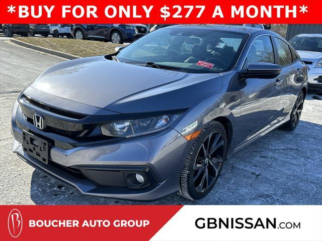 used 2020 Honda Civic car, priced at $19,995