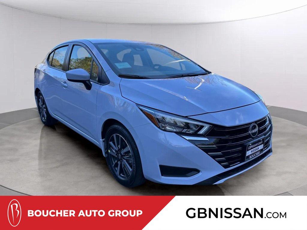 new 2025 Nissan Versa car, priced at $20,132