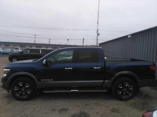 used 2021 Nissan Titan car, priced at $37,995