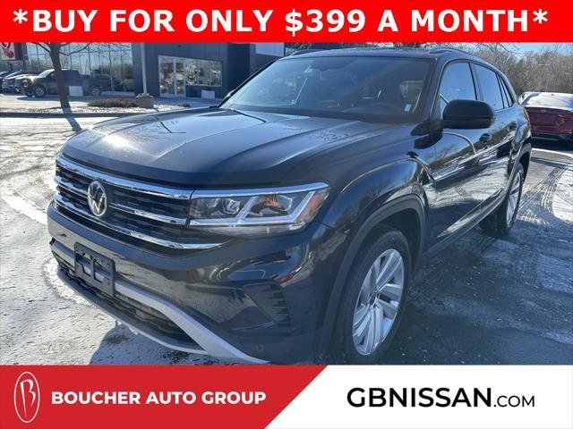 used 2022 Volkswagen Atlas Cross Sport car, priced at $28,795