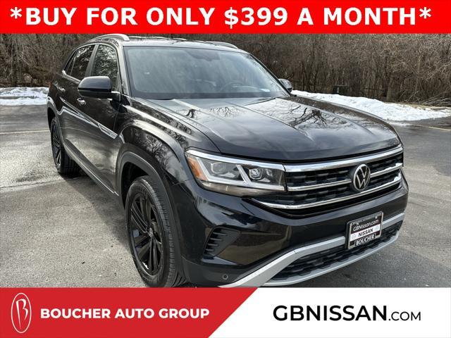 used 2022 Volkswagen Atlas Cross Sport car, priced at $27,395