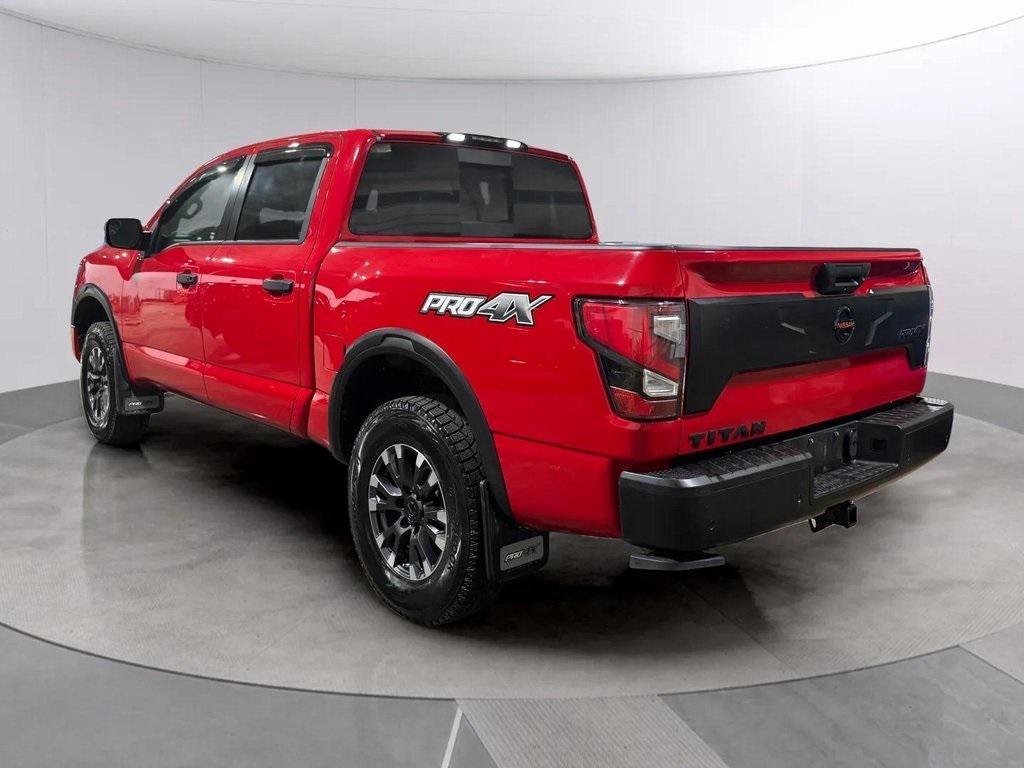 used 2021 Nissan Titan car, priced at $38,482