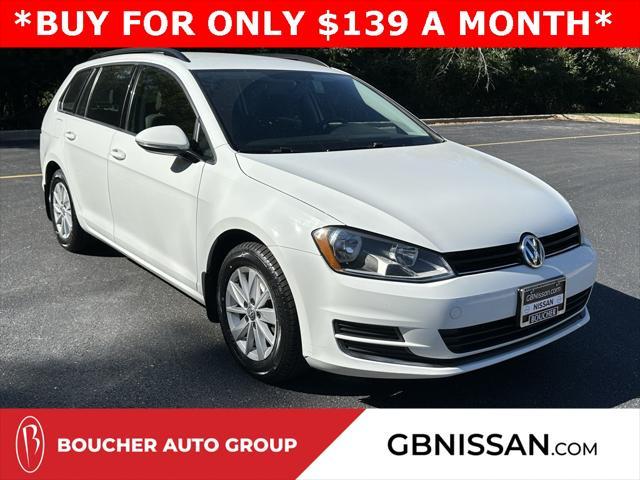 used 2016 Volkswagen Golf SportWagen car, priced at $9,865