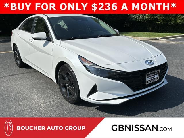 used 2021 Hyundai Elantra car, priced at $16,495