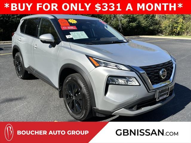 used 2021 Nissan Rogue car, priced at $22,858