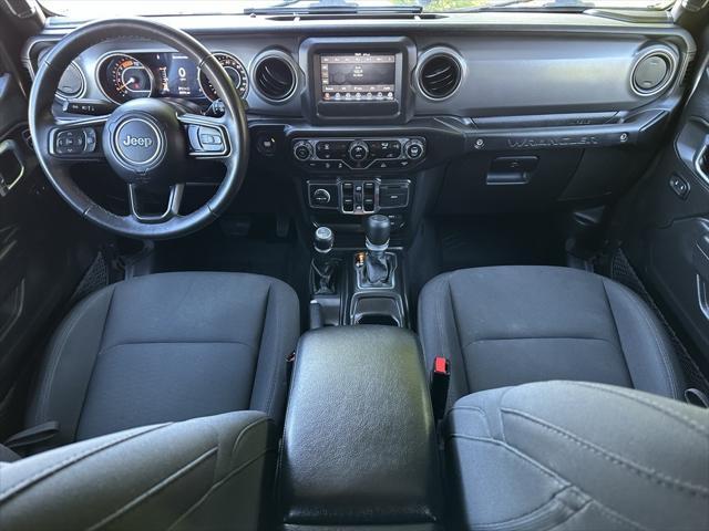 used 2022 Jeep Wrangler car, priced at $34,495