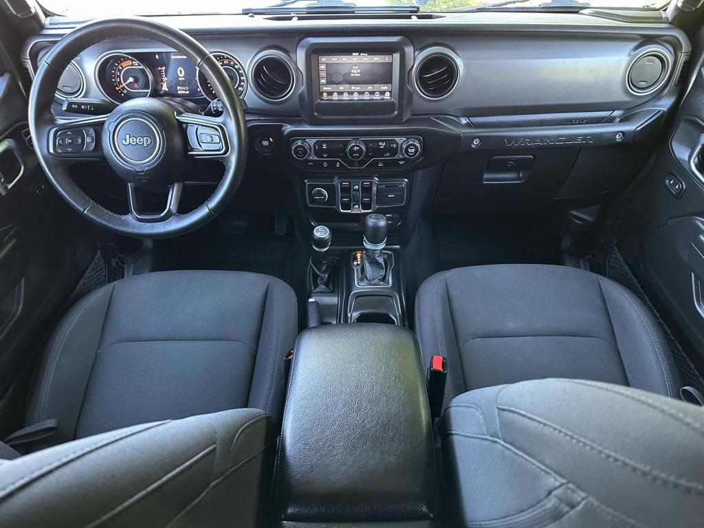 used 2022 Jeep Wrangler car, priced at $33,395