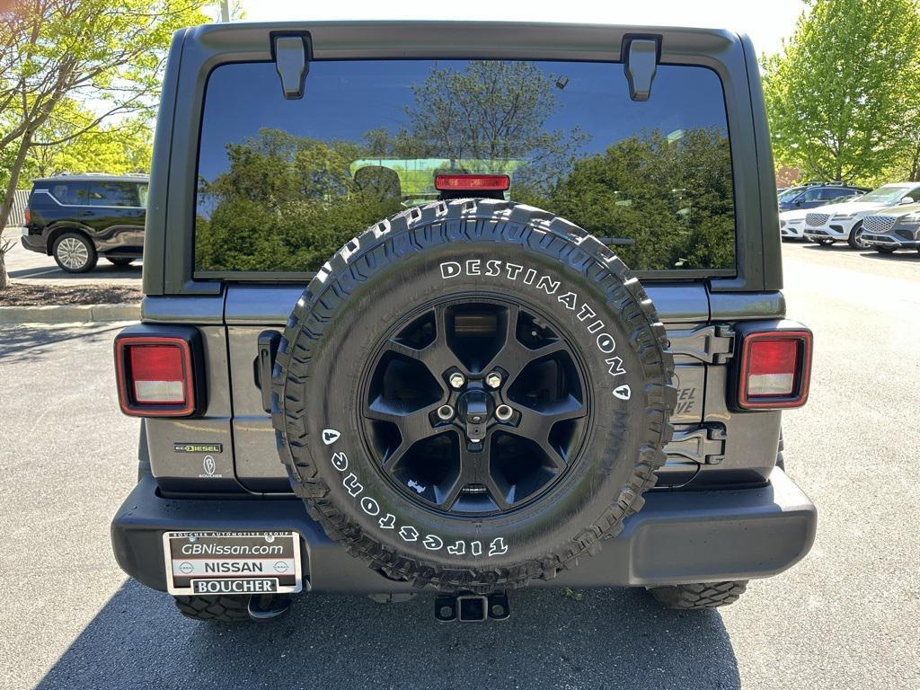 used 2022 Jeep Wrangler car, priced at $33,395