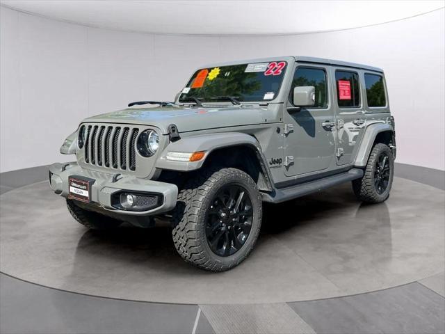 used 2022 Jeep Wrangler Unlimited car, priced at $30,795