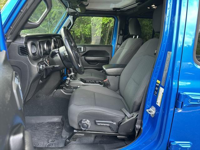 used 2022 Jeep Wrangler car, priced at $33,795