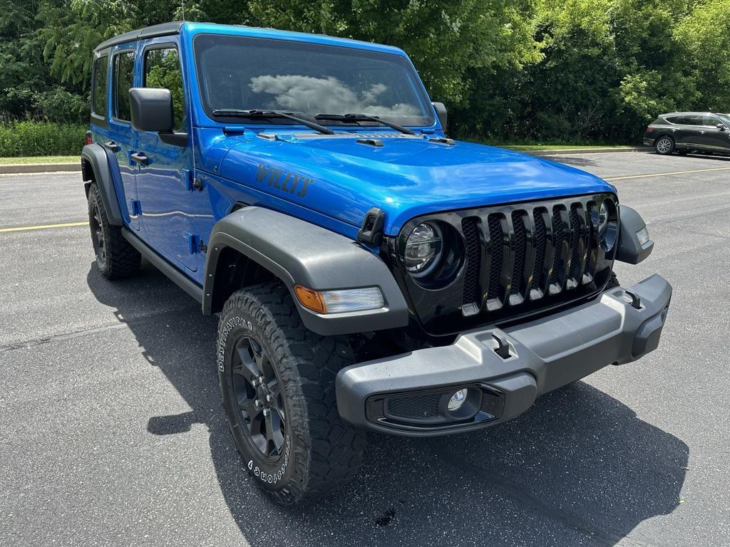 used 2022 Jeep Wrangler car, priced at $33,595