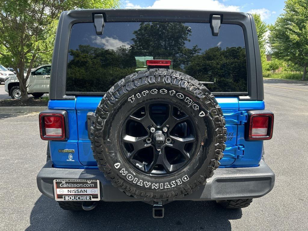 used 2022 Jeep Wrangler car, priced at $33,595