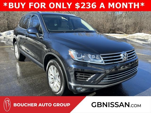 used 2017 Volkswagen Touareg car, priced at $16,895