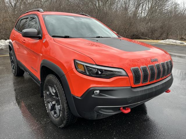 used 2021 Jeep Cherokee car, priced at $27,395