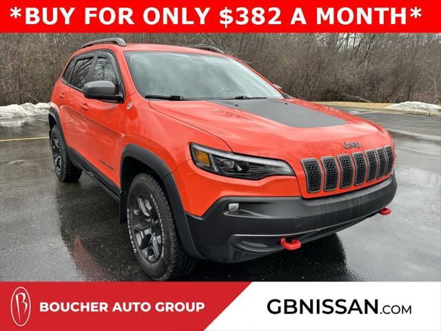 used 2021 Jeep Cherokee car, priced at $27,395