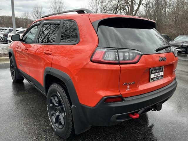 used 2021 Jeep Cherokee car, priced at $27,395