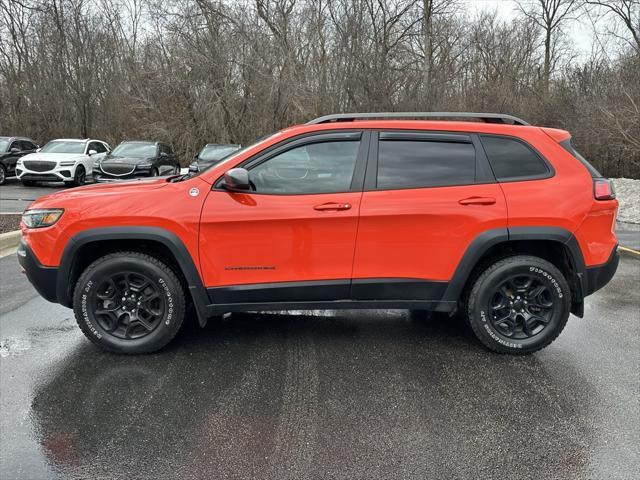 used 2021 Jeep Cherokee car, priced at $27,395