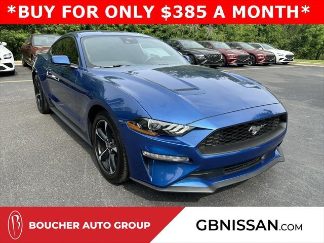 used 2022 Ford Mustang car, priced at $27,695