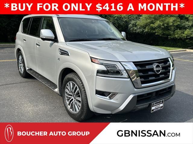 used 2021 Nissan Armada car, priced at $27,695