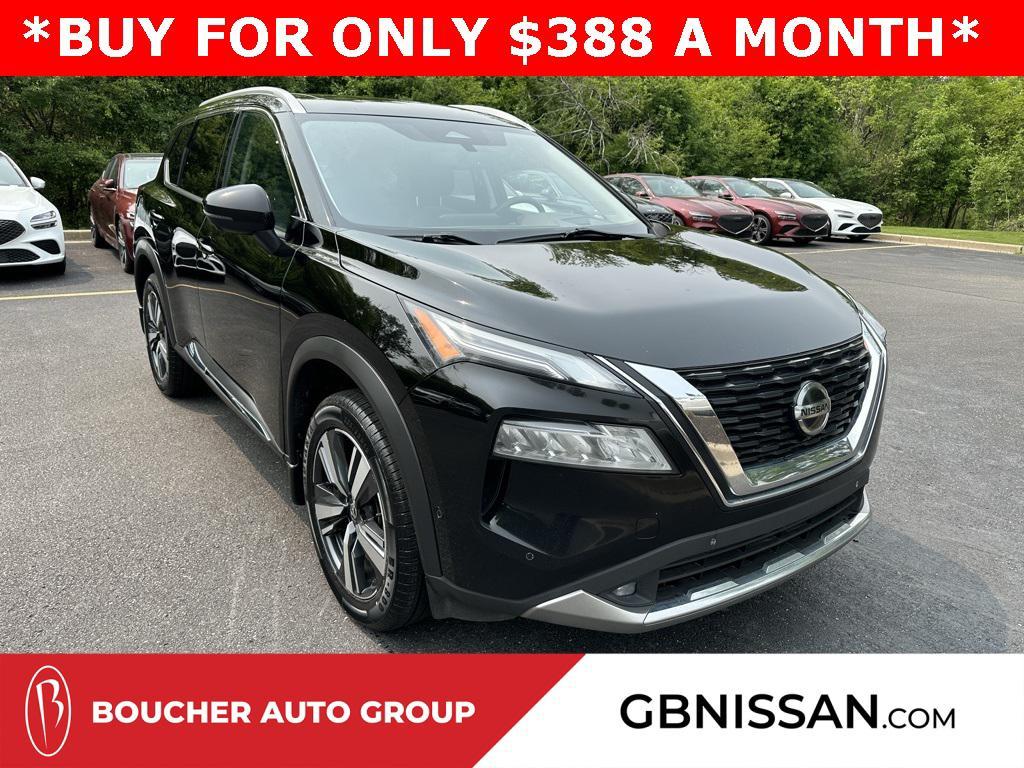 used 2021 Nissan Rogue car, priced at $26,395