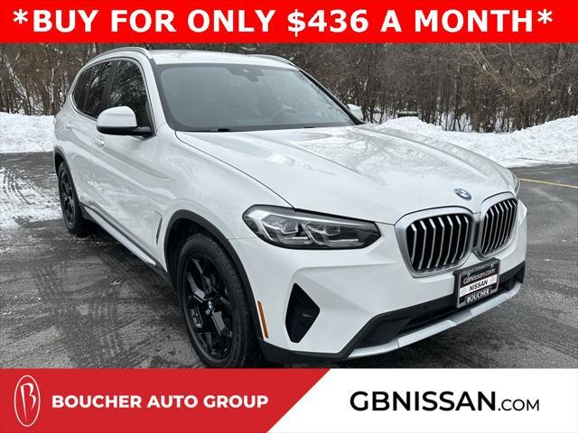 used 2022 BMW X3 car, priced at $30,895