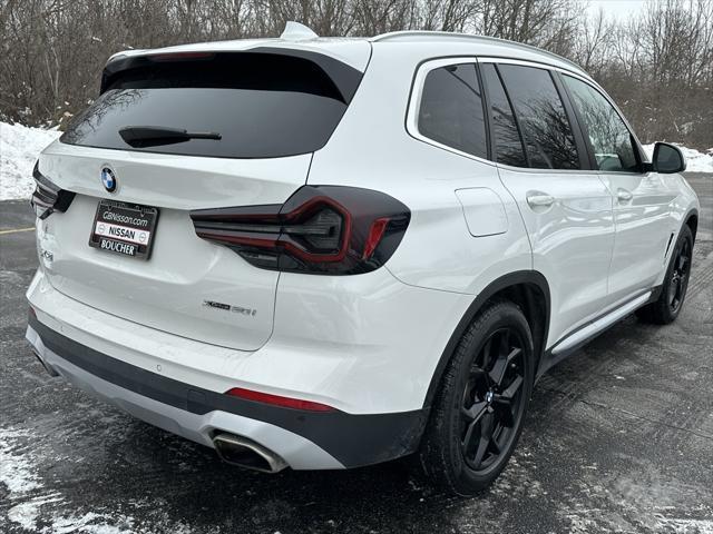 used 2022 BMW X3 car, priced at $30,895