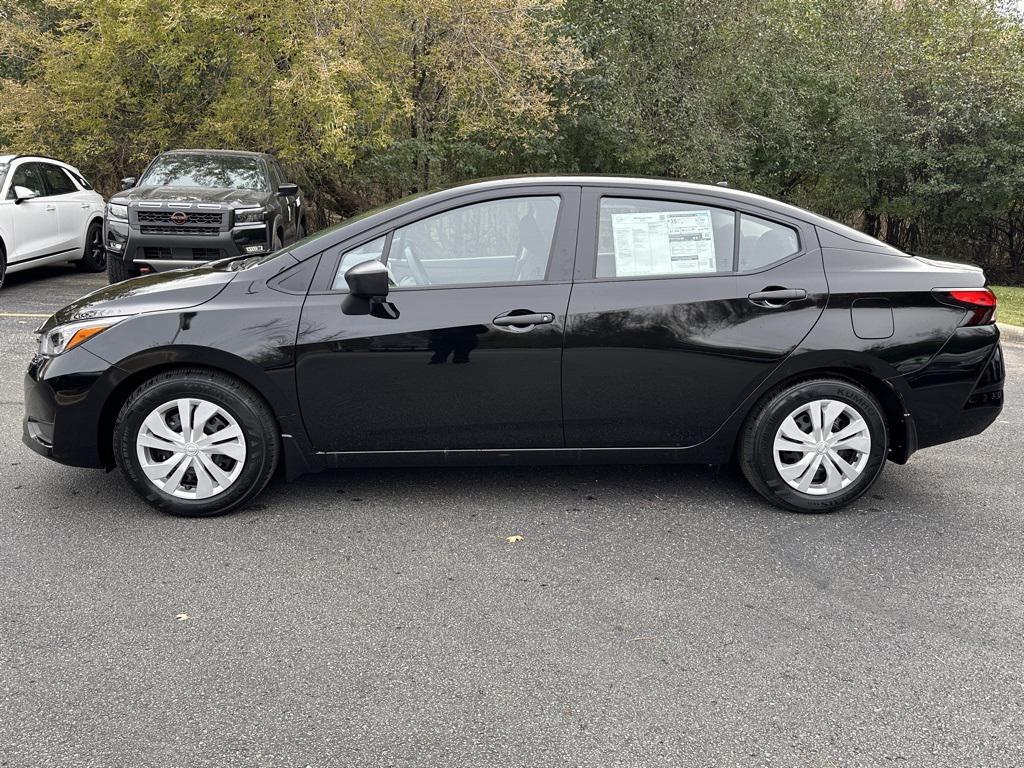 new 2025 Nissan Versa car, priced at $18,221