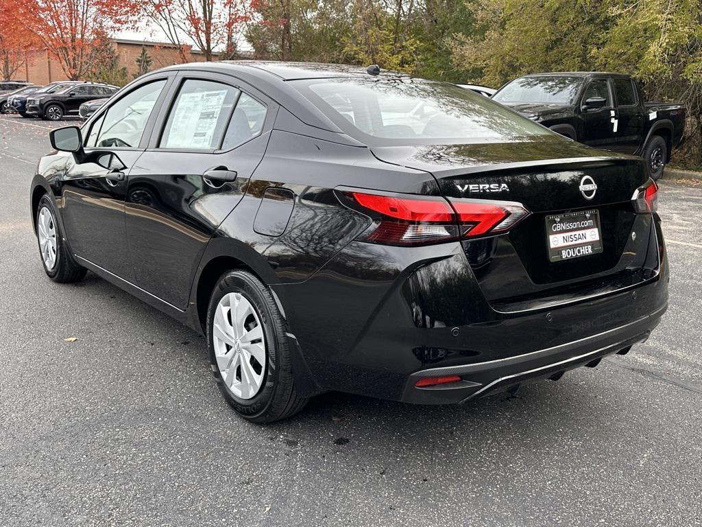 new 2025 Nissan Versa car, priced at $18,221