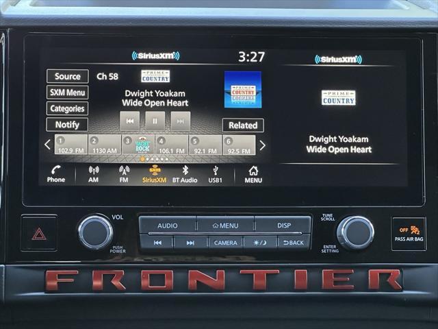new 2025 Nissan Frontier car, priced at $43,155