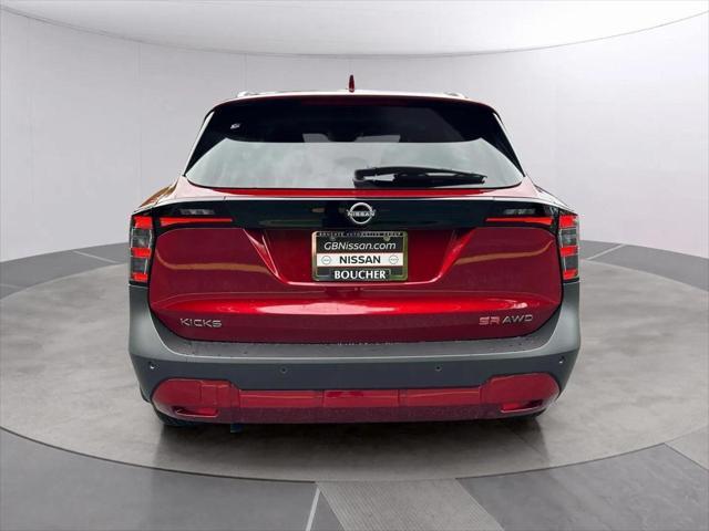 new 2025 Nissan Kicks car, priced at $31,431
