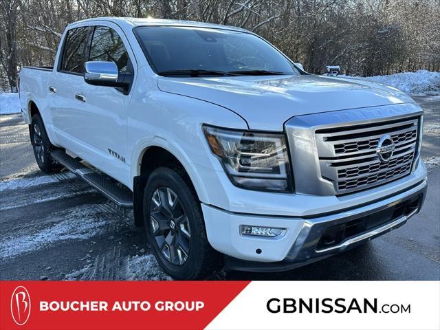 used 2022 Nissan Titan car, priced at $39,995