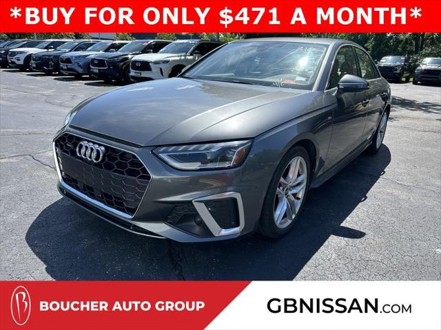 used 2024 Audi A4 car, priced at $33,995