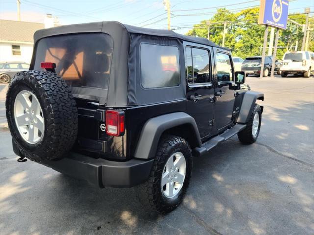 used 2018 Jeep Wrangler JK Unlimited car, priced at $18,990