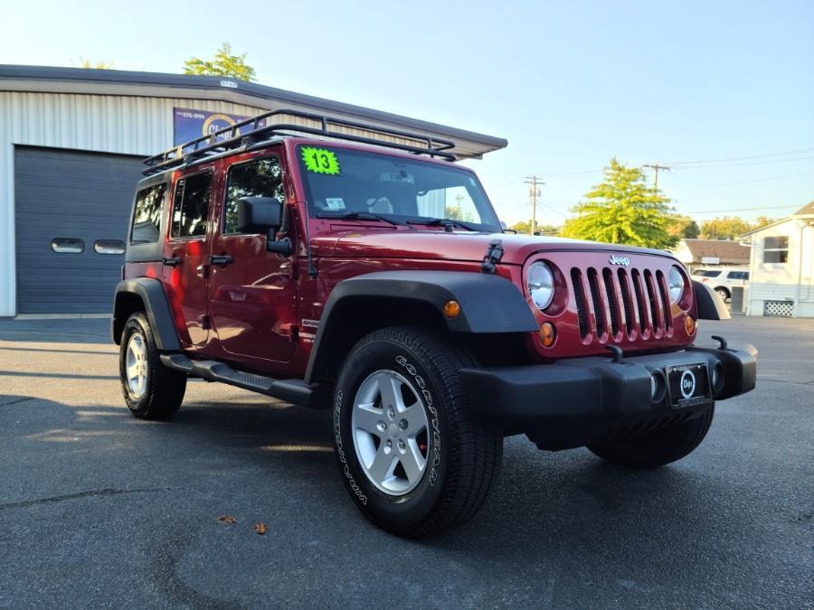 used 2013 Jeep Wrangler Unlimited car, priced at $15,990