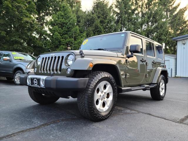 used 2015 Jeep Wrangler Unlimited car, priced at $19,490