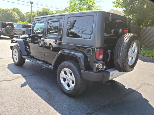 used 2015 Jeep Wrangler Unlimited car, priced at $20,490