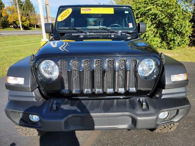 used 2022 Jeep Wrangler Unlimited car, priced at $31,829