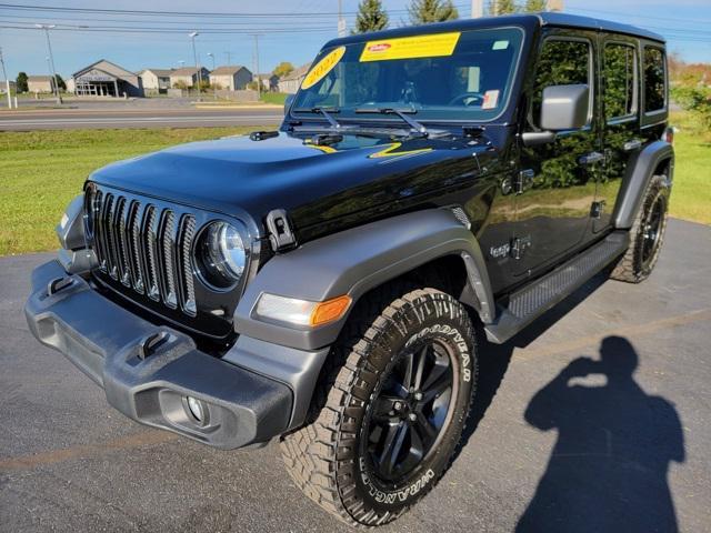 used 2022 Jeep Wrangler Unlimited car, priced at $31,829