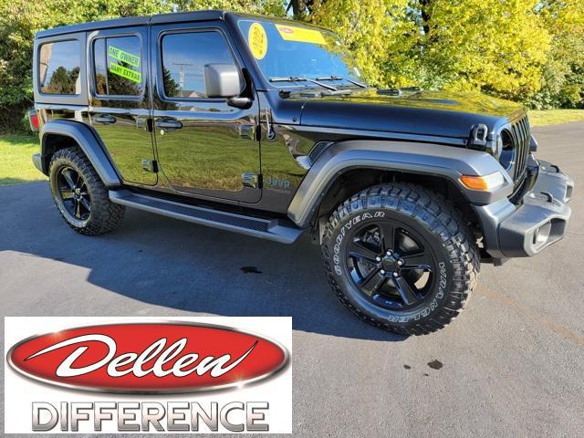 used 2022 Jeep Wrangler Unlimited car, priced at $31,829