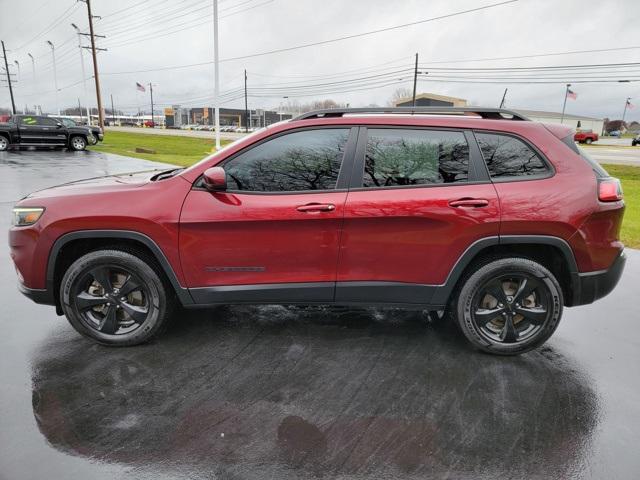 used 2021 Jeep Cherokee car, priced at $20,443