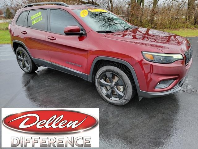 used 2021 Jeep Cherokee car, priced at $20,443