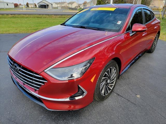 used 2023 Hyundai Sonata Hybrid car, priced at $23,679