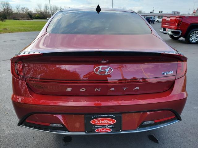 used 2023 Hyundai Sonata Hybrid car, priced at $23,679