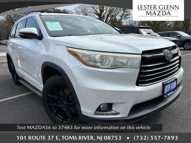 used 2015 Toyota Highlander car, priced at $15,937