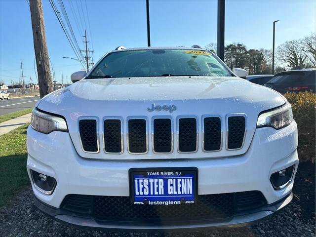 used 2019 Jeep Cherokee car, priced at $16,506