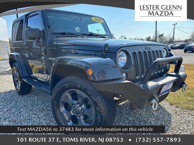 used 2017 Jeep Wrangler car, priced at $16,637