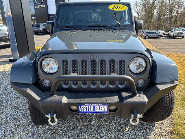 used 2017 Jeep Wrangler car, priced at $16,637