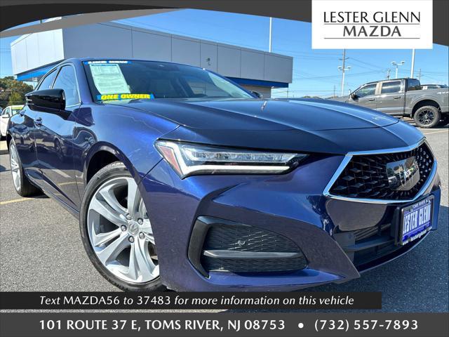 used 2021 Acura TLX car, priced at $26,937