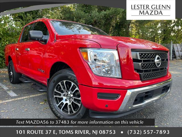 used 2021 Nissan Titan car, priced at $28,937