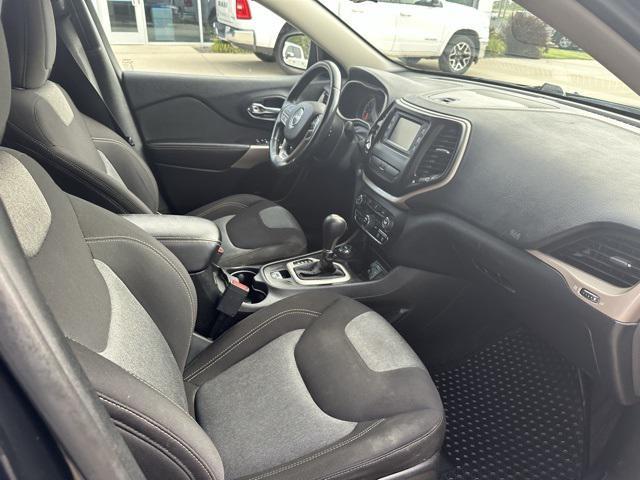 used 2017 Jeep Cherokee car, priced at $10,885